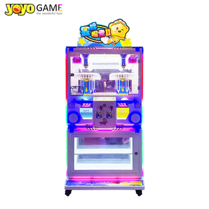 Máquina de garras expendedora de premios para parques de atracciones, ideal para agarrar muñecos, pegatinas y aperitivos, nuevo estilo para 2 jugadores - Product Image 1