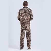Vêtements de chasse pour hommes, combinaisons de camouflage bionique Ghillie, vêtements de camouflage en roseau, veste et pantalon de chasse, combinaisons de chasse au canard pour l'observation des oiseaux