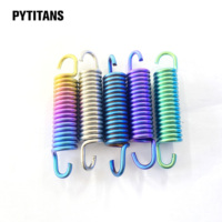 Pegas Tegangan Titanium 3*86 GR5 Berkualitas Tinggi, Ringan, Anti-Karat, Elastisitas Tinggi untuk Sepeda Motor oleh PYTITANS