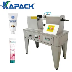 KAPACK Semi Automatic Ultrasonic Tube Sealing Machine For Cosmetic Industry Hand Cream Plastics Sealer
