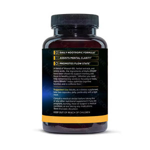 OEM Vegan Brain Health <strong>Vitamin</strong> Capsules 60/120pcs | Supports Memory Focus Cognitive Function Energy <strong>Immune</strong> <strong>System</strong> - Product Image 2