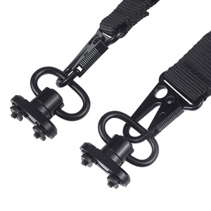 อุปกรณ์เสริมสำหรับการล่าสัตว์กลางแจ้งแบบ QD Heavy Duty Sling Swivel สีดำ ตัวแปลงข้อต่อแบบปลดเร็ว QD Sling ทำจากเหล็ก ขนาด <span class=keywords><strong>1</strong></span> นิ้ว <span class=keywords><strong>1</strong></span>.25 นิ้ว <span class=keywords><strong>1</strong></span>.5 นิ้ว - Product Image 6