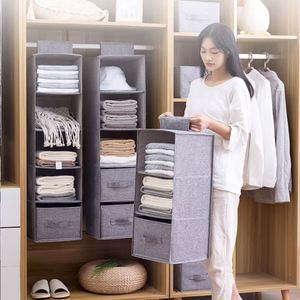 Foldable Hanging Closet Organizer Easy Mount <b>Storage</b> Shelves for Clothes Handbags and Shoes Food Safe <b>Storage</b> <b>Solution</b> - Product Image 3