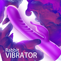 Beheizbarer AV-Stab G-Punkt Sexspielzeug Rabbit-Vibrator für Frauen Vagina-Klitoris-Stimulator Massagestab Vibrator Sexshop Dropshipping