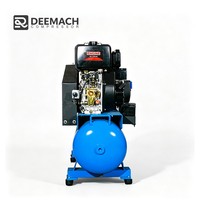 Kompresor Udara/Generator/Pengelasan Diesel DEEMACH 3-in-1 Portabel All-in-One dengan Tangki Udara 180L
