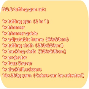 Tufting Gun Starter Kit mano Tufting Gun Machine para alfombra para principiantes - Product Image 2