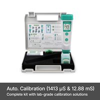 Kit de testeur de conductivité (EC) de poche EC20-APERA Instruments EC20, précision de 1 % F.S, plage 0-20 MS/cm, capteur BPB