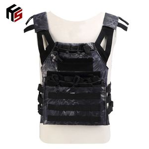 เสื้อกั๊กยุทธวิธีแบบเรียบง่ายทันสมัย ทนทาน กันน้ำ พร้อมซิปไนลอน - Product Image 4