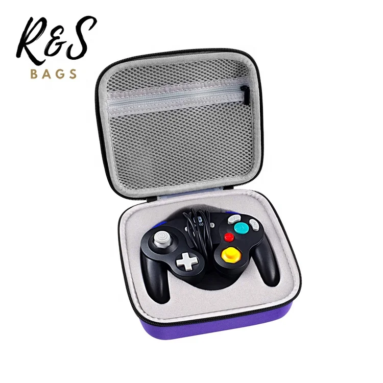 RSBAGS Travel Storage Carrying Bag Hard EVA Protective Case For PowerA Wired/Wireless Controller And Gamecube