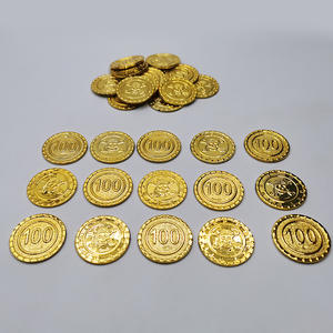 Pièce de jeu artificielle Pirates <span class=keywords><strong>des</strong></span> Caraïbes 100 Yuan Valeur faciale Pièce de chasse au trésor en plastique avec garantie d'un an - Product Image 5
