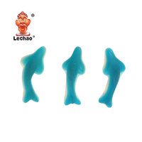 Service OEM Bonbons mous aromatisés aux fruits bleus personnalisés en vrac pour l'emballage en boîte et en sac