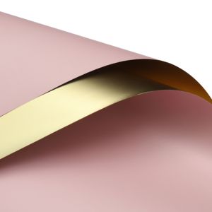 Papel de Envolver Flores Dorado de Doble Color, Impermeable, Papel Ouya Dorado para Ramos con Material Floral - Product Image 6
