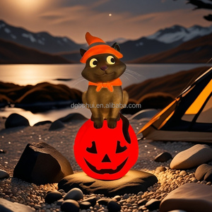 Halloween Party Props Plastic <b>Crafts</b> Outdoor Decorative <b>Light</b> with Waterproof Atmosphere Holiday PP Material Blow Molding - Product Image 5