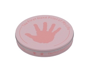 กล่องของขวัญโลหะทรงกลมสำหรับบรรจุภัณฑ์ดินน้ำมัน - Product Image 1