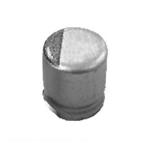 ตัวเก็บประจุแบบ SMD ยี่ห้อ Manufacturer Channel 100 uF รุ่น EMLE6R3ARA101MF73G ชนิดติดตั้งบนพื้นผิว ความจุ 100UF 20% 6.3V - Product Image 1