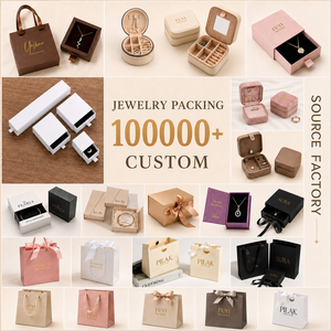 New Hot Selling Trend Customized logo PU Leather Mini Zipper Necklace Earring <b>Box</b> Jewelry Travel Storage Jewelry <b>Box</b> - Product Image 6