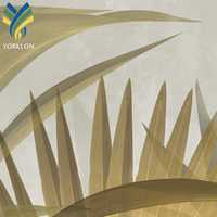 Décoration murale moderne 3D pour la maison, feuilles vertes tropicales florales sur tissu imperméable pour la décoration du salon