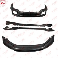 Z-ART Trockenes Carbon-Faser-Aerokit Windspoiler-Set für Porsche Panamera 971.1 2017-2021 Auto-Tuning-Teile