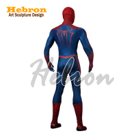 Kostum Spider-man 1 Andrew yang Disesuaikan untuk Perang Suku Klan, Halloween, Koleksi Pribadi Lengkap, Cosplay Film, Jas Trench