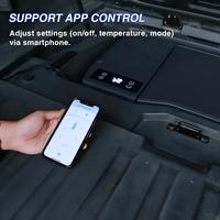 Réfrigérateur de coffre Cybertruck 25L avec contrôle par application, glacière de rangement pour camion, réfrigérateur de camping extérieur