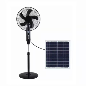 Ventilador Solar Eléctrico de 12 Pulgadas con Carga USB y Batería, Viento Potente, Portátil, Disponible en Nigeria - Product Image 2