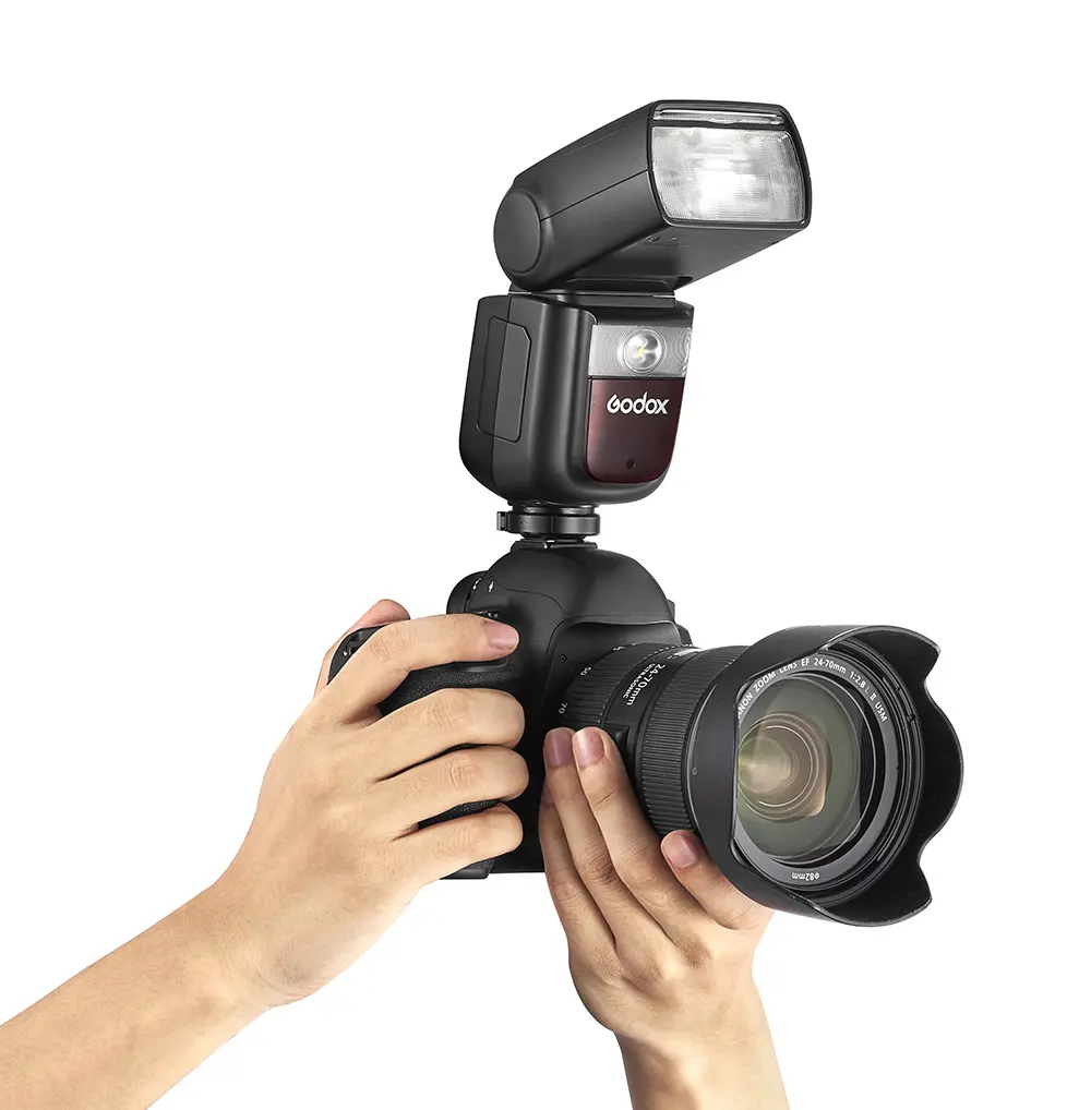 Fotocamera Godox flash V860III Speedlite Light TTL 2.4G funzione di sistema Wireless Master e Slave Flash Photography per Fuji Camer