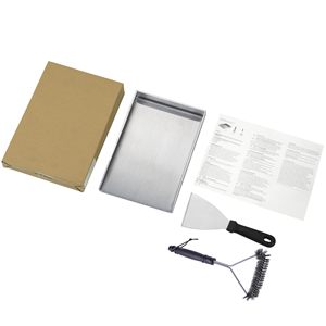 WEKIS Wholesale Cheap Commercial Outdoor Stainless Steel BBQ <b>Grill</b> Perforated <b>Flat</b> Oval Frying Roasting Pans Rack Gas - Product Image 2