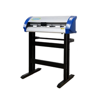 Bascocut 24 pouces capteur optique graphique autocollant traceur de découpe avec moteur pas à pas tout le temps préféré vinyle Cutter