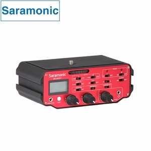 อะแดปเตอร์มิกเซอร์เสียงไมโครโฟน Saramonic SR-AX107 <span class=keywords><strong>XLR</strong></span> พร้อมปรีแอมป์และพลังงาน Phantom สำหรับกล้อง DSLR Canon Nikon <span class=keywords><strong>Sony</strong></span> และกล้องวิดีโอ - Product Image 2