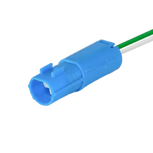Conector Hembra Impermeable de 2 Pines con Contacto de Cobre y Carcasa de ABS, Enchufe Automotriz Azul para Renault Scenic 2, Sensor de Posición Magnético - Product Image 1