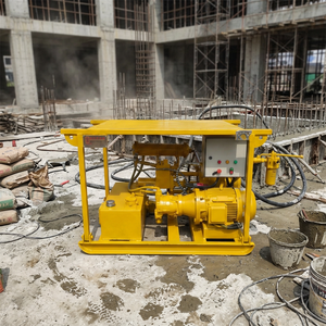 Bomba de inyección hidráulica para obras de construcción equipada con un motor de 11 kW, adecuada para inyección en construcción y mezcla de hormigón. - Product Image 4