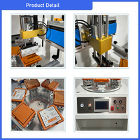 Impresora de Serigrafía Rotativa Semiautomática de Precisión con 6 Estaciones de Alta Velocidad para Placas PCB y Paneles de Instrumentos Metálicos