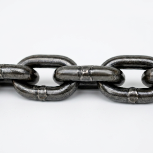 Cadena de Transmisión Soldada <span class=keywords><strong>SCIC</strong></span> G80 de Alta Resistencia, Acabado Negro Metálico Industrial para Barcos - Product Image 3
