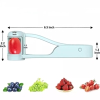 Handmatige fruitverdeler Eco-vriendelijke roestvrijstalen snijder Snijmachine Fruitseparator Gereedschap voor groente Fruitsalade Keuken Klein gereedschap