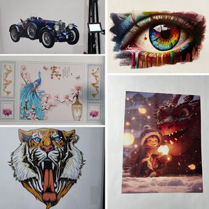 Impresora 3D UV para Paredes, CMYKW, 5 Colores, 2.5M de Altura, con Dos Cabezales de Impresión DX7, para Decoración Interior y Exterior - Product Image 2