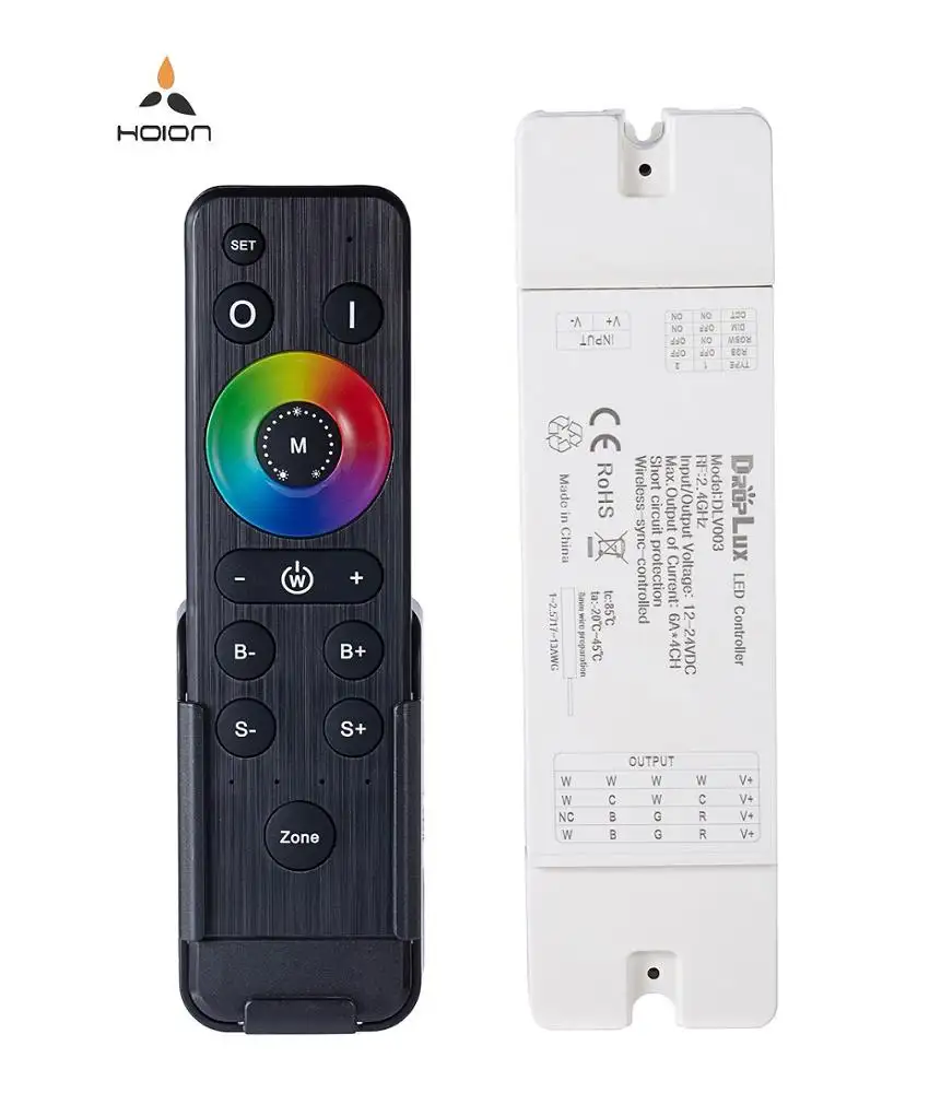 2.4G Rf Draadloze Led Strip Licht Touch Afstandsbediening Mini Dimmer <span class=keywords><strong>Rgb</strong></span> Rgbw Led Controller