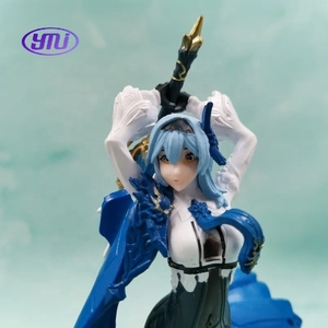หุ่นอะนิเมะ PVC, 18ซม. <span class=keywords><strong>Eula</strong></span> Figure หุ่นการ์ตูนน่ารัก Klee paimon <span class=keywords><strong>EULA</strong></span> Figurine Hu TAO สำหรับสะสมโมเดลของขวัญ - Product Image 6