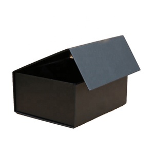 Modern Novel Design Chocolate Kraft Paper Foldable Box Candy Packaging Magnetic Folding Boxes