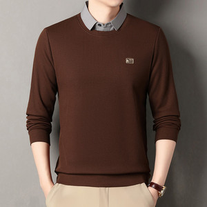 Nuova Collezione Invernale da Uomo: Maglia a Collo Alto a Maniche Lunghe, Vestibilità Personalizzata, Interno in Pile, Modello Ampio e Spesso - Product Image 1