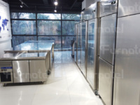 Congélateur de comptoir à température unique pour usage commercial, table de préparation pour pizzas, salades et sandwichs, équipement de réfrigération mécanique