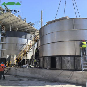 Tanque <span class=keywords><strong>Anticorrosivo</strong></span> de Acero Inoxidable para Clima Tropical, Sistema Cerrado para Eliminación de Olores en Granjas de Cerdos y Bovinos - Product Image 1