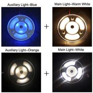 Đẹp tìm kiếm Acrylic 12V 24V trắng màu xanh thuyền Dome ánh sáng RV dẫn xuống ánh sáng Marine thuyền cabin đèn 12V Marine trần chiếu sáng - Product Image 5