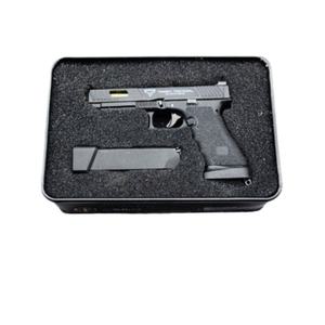 NOUVEAU 2024 DIAOCAI Expédition immédiate Porte-clés pistolet miniature en alliage Empire 7,5 cm D344 1:3 Modèle de pistolet détachable avec balle - Product Image 1