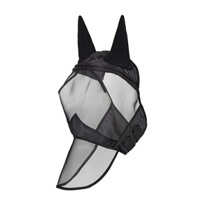 Masque pour cheval en stock, adapté aux ventes transfrontalières sur Amazon, couvre-tête anti-moustiques pour cheval, tissu respirant, anti-insectes, taille S - Product Image 5