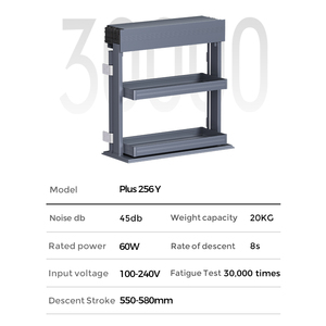 Personnalisé 2023 Smart Home Rangement et <span class=keywords><strong>tri</strong></span> de cuisine de haute qualité Panier coulissant de levage Armoires électriques - Product Image 5