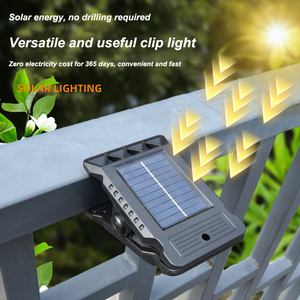 Lámpara de Pared de Inducción <span class=keywords><strong>Solar</strong></span> Pequeña, Impermeable, para Uso en Interiores y Exteriores, en Cercas, Patios y Jardines - Product Image 4