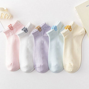 <span class=keywords><strong>Calcetines</strong></span> Cortos <span class=keywords><strong>de</strong></span> Mujer con Diseño <span class=keywords><strong>de</strong></span> Joker, Estilo Caricatura, Tejidos, Finos, Tipo Calcetín <span class=keywords><strong>de</strong></span> Barco, para Uso Durante Todo el Año, Venta al Por Mayor para Primavera/Verano - Product Image 5