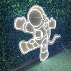 Letrero LED de Neón con Diseño de Anime, Luz de Personaje de Dibujos Animados, Letrero de Neón Personalizado con Diseño de <span class=keywords><strong>Manga</strong></span> para Dormitorio, Decoración de Habitación de Videojuegos Cyberpunk - Product Image 1