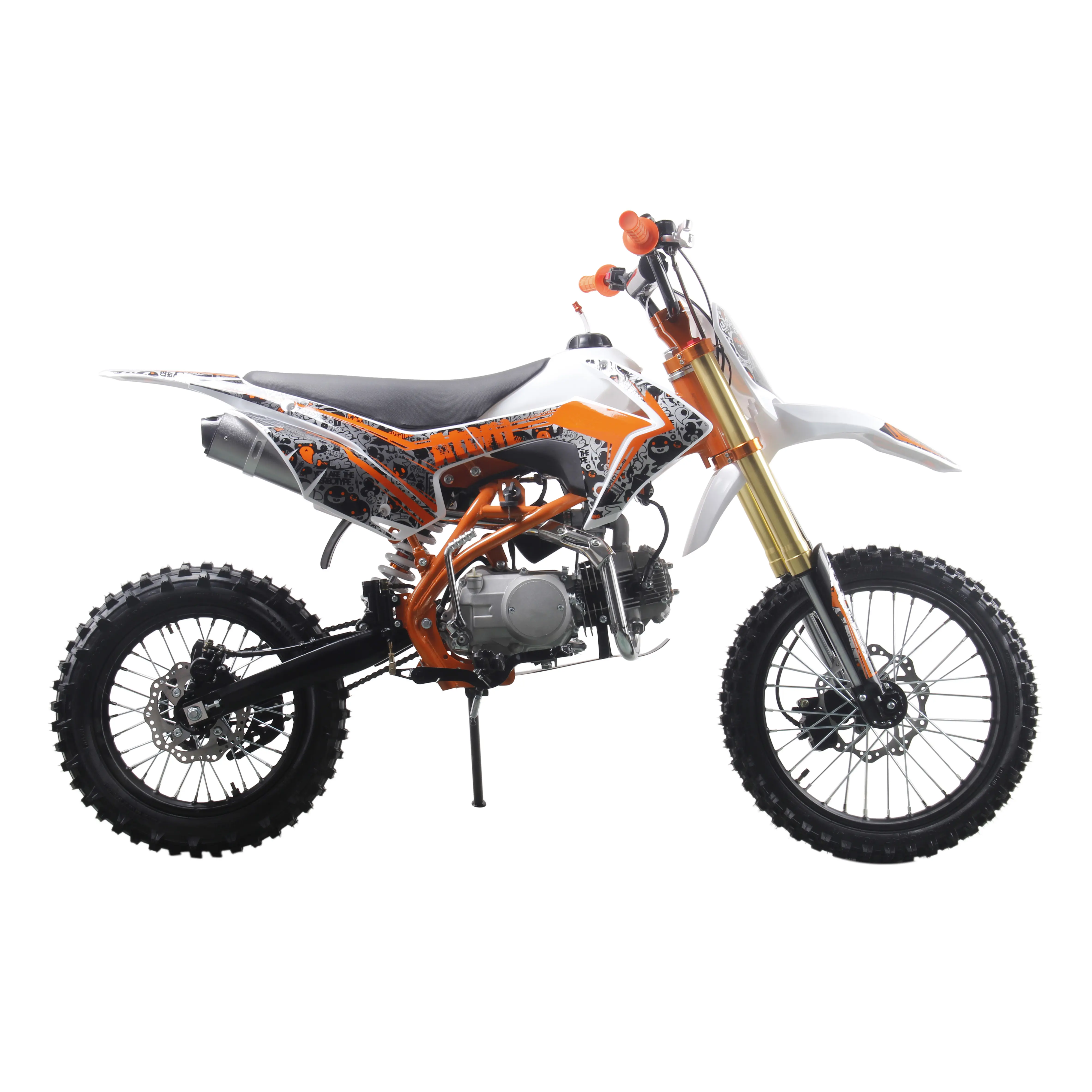 APAQ Enduro 125cc/140cc/160cc Pit Bike for Adults Gas Fuel 4 Stroke 200cc Engine Disc Brake F/R Kick Start