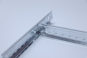 Qingtai nóng bán thép hiện đại treo trần <span class=keywords><strong>t</strong></span> lưới <span class=keywords><strong>T</strong></span>-24 hệ thống/thành phần Phẳng Màu Đen <span class=keywords><strong>32</strong></span>/38 5 năm bảo hành cường độ cao - Product Image 3